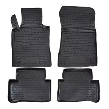   EgriAuto Prémiové 3D gumové autokoberce s uchytením E Class W211 2004-