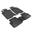 EgriAuto Prémiový 3D Gumové autokoberce s uchytením NISSAN Qashqai J10 2007-2014