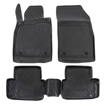   EgriAuto Prémiový 3D Gumové autokoberce s uchytením OPEL Astra J 2009-2015