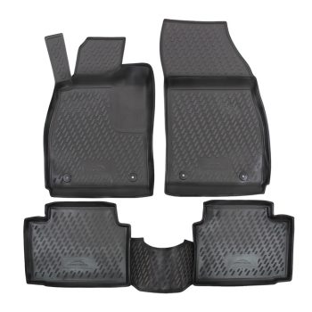   EgriAuto Prémiové 3D gumové autokoberce s uchytením OPEL Insignia 2008-2016