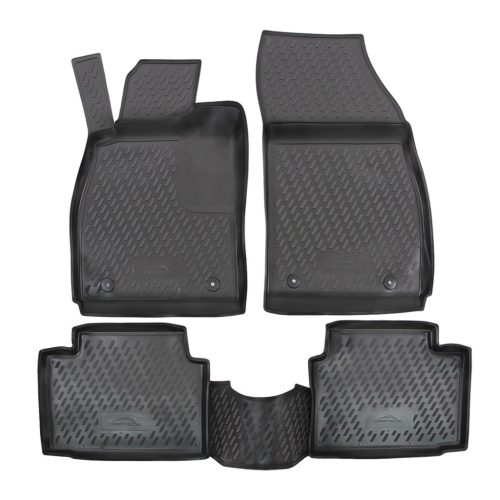 EgriAuto Prémiové 3D gumové autokoberce s uchytením OPEL Insignia 2008-2016