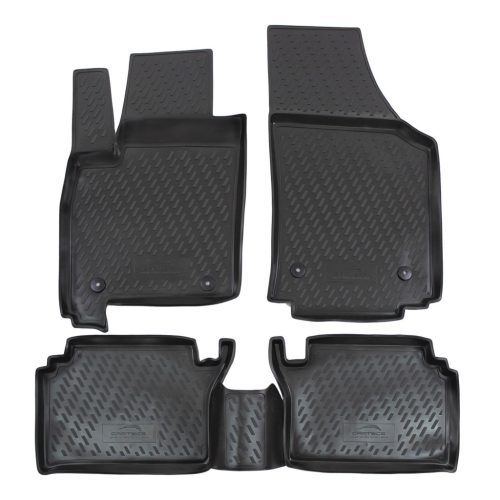 EgriAuto Prémiové 3D gumové autokoberce s uchytením OPEL Meriva 2002-2010