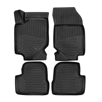   EgriAuto Prémiový 3D Gumové autokoberce s uchytením OPEL Corsa F 2019- Hatchback 4 ks