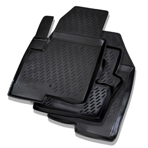 EgriAuto Prémiové 3D gumové autokoberce s uchytením Corsa (F) 2019- 4 ks