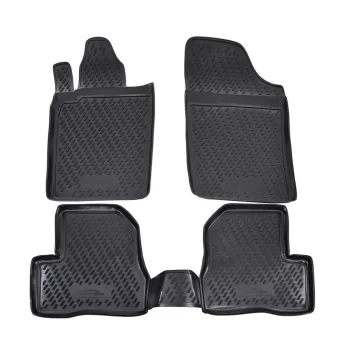   EgriAuto 3D prémiové gumové koberce s patentkami Peugeot 206 1998-2009