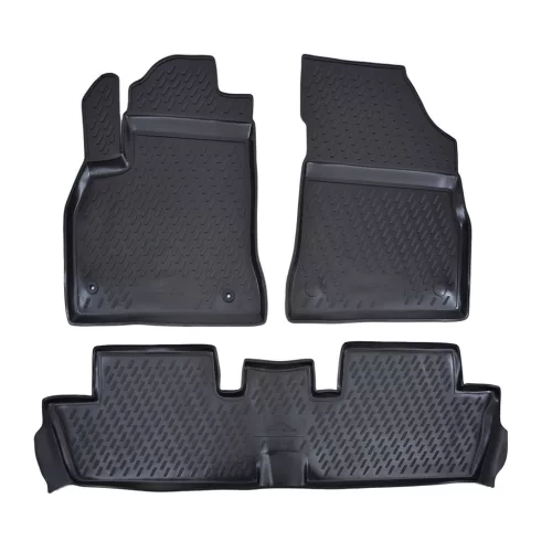 EgriAuto 3D prémiové gumové koberce s patentkami Peugeot 3008 2010-2016