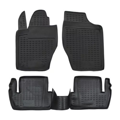 EgriAuto 3D prémiové gumové koberce s patentkami Peugeot 307 2001-2008