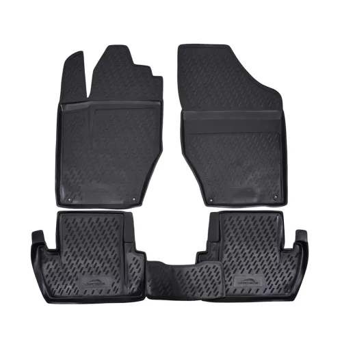 EgriAuto 3D prémiové gumové koberce s patentkami Peugeot 308 2007-2014