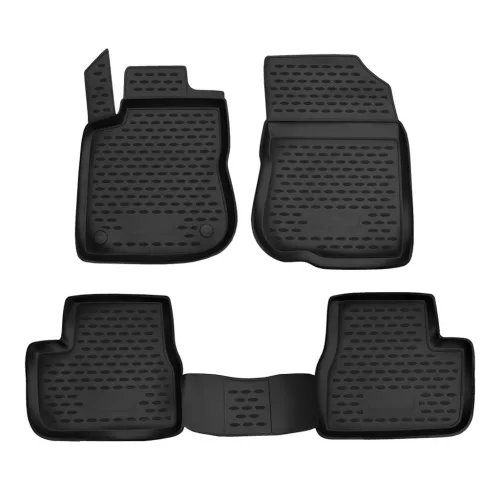 EgriAuto 3D prémiové gumové koberce s patentkami Peugeot 2008 2013-2019 4 ks