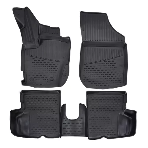 EgriAuto 3D prémiové gumové koberce s patentkami Renault Captur 2013-