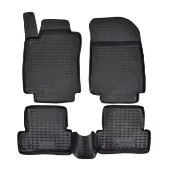   EgriAuto 3D prémiové gumové koberce s patentkami Renault Clio III/Grantour 2005-2012