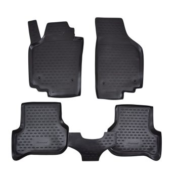   EgriAuto Prémiové 3D gumové autokoberce s uchytením Seat Altea 2005-2009