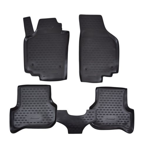 EgriAuto Prémiové 3D gumové autokoberce s uchytením Seat Altea 2005-2009