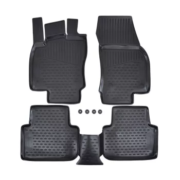   EgriAuto 3D prémiové gumové koberce s patentkami Seat Ateca 2016-