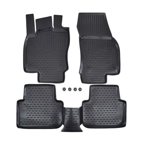 EgriAuto 3D prémiové gumové koberce s patentkami Seat Ateca 2016-