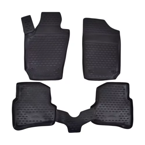 EgriAuto 3D prémiové gumové koberce s patentkami Seat Ibiza 2008-2017