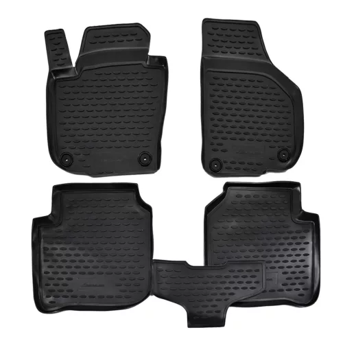 EgriAuto 3D prémiové gumové koberce s patentkami Skoda Superb 2009-2014