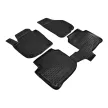 EgriAuto 3D prémiové gumové koberce s patentkami Skoda Superb 2009-2014
