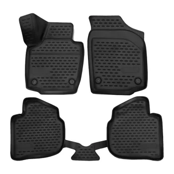   EgriAuto 3D prémiové gumové koberce s patentkami Skoda Rapid 2013-2020 2020- 4 ks