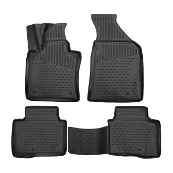   EgriAuto Prémiové 3D gumové autokoberce s uchytením Ssangyong Korando MK4 C300 2019- 4 ks