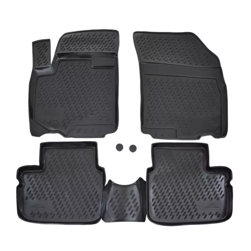 EgriAuto 3D prémiové gumové koberce s patentkami Suzuki SX-4 2006-2013