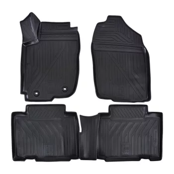   EgriAuto 3D prémiové gumové koberce s patentkami Toyota Rav 4 2013-2015, 2015-