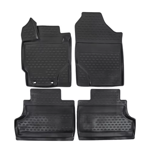 EgriAuto 3D prémiové gumové koberce s patentkami Toyota Yaris 2010-2014