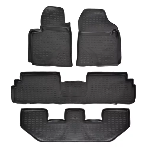 EgriAuto 3D prémiové gumové koberce s patentkami Toyota Corolla Verso 2004-2009