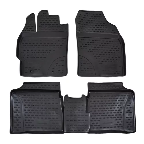 EgriAuto 3D prémiové gumové koberce s patentkami Toyota Prius 2009-2016