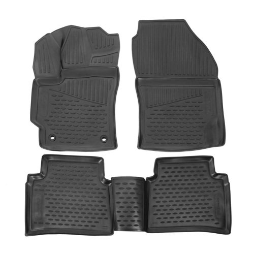 EgriAuto Prémiové 3D gumové autokoberce s uchytením Corolla 2019-