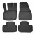 EgriAuto 3D prémiové gumové koberce s patentkami Volvo XC40 (I) SUV 5D 2017- 4 ks