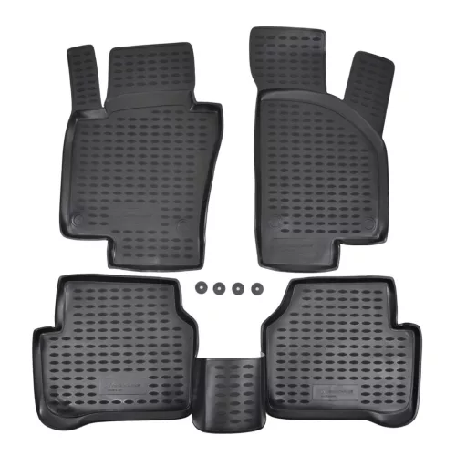 EgriAuto 3D prémiové gumové koberce s patentkami Volkswagen Passat 2005-2014