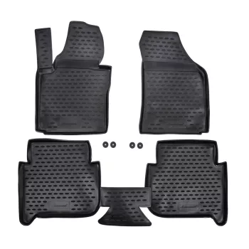   EgriAuto 3D prémiové gumové koberce s patentkami Volkswagen Touran 2006-2014
