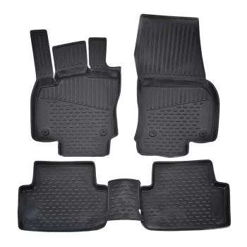   EgriAuto Prémiové 3D gumové autokoberce s uchytením VOLKSWAGEN Tiguan SUV 5D 2016-2024 4 ks
