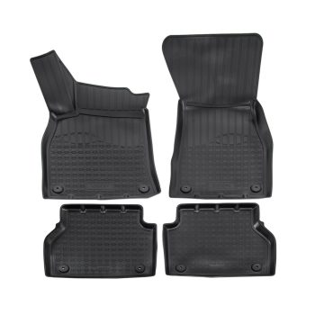   EgriAuto Prémiový 3D Gumové autokoberce s uchytením NORM Audi A6 C8 2018- 4 ks