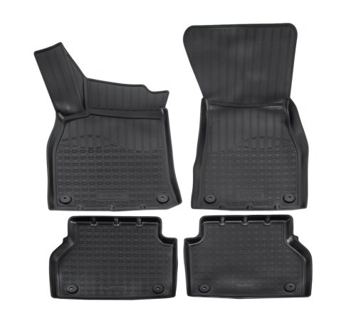 EgriAuto Prémiový 3D Gumové autokoberce s uchytením NORM Audi A6 C8 2018- 4 ks