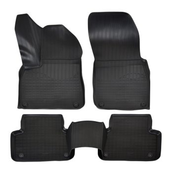   EgriAuto Prémiový 3D Gumové autokoberce s uchytením NORM Audi Q8 (5-miest) 2018- 4 ks