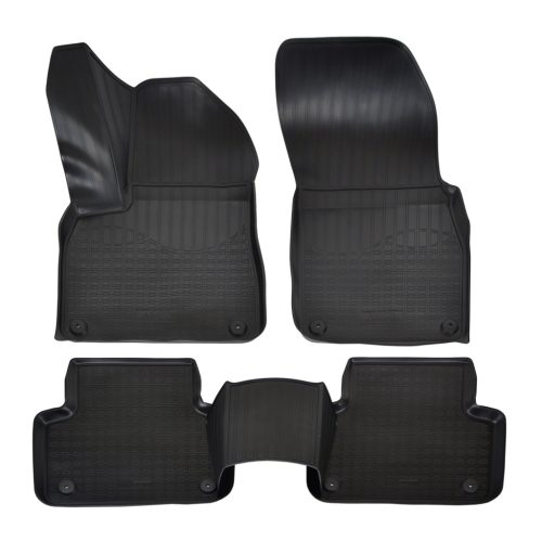 EgriAuto Prémiový 3D Gumové autokoberce s uchytením NORM Audi Q8 (5-miest) 2018- 4 ks