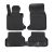 EgriAuto Prémiový 3D Gumové autokoberce s uchytením NORM Bmw 5 E60/E61 2003-2010 4 ks