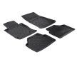 EgriAuto Prémiový 3D Gumové autokoberce s uchytením NORM Bmw X1 E84 2009-2015 4 ks