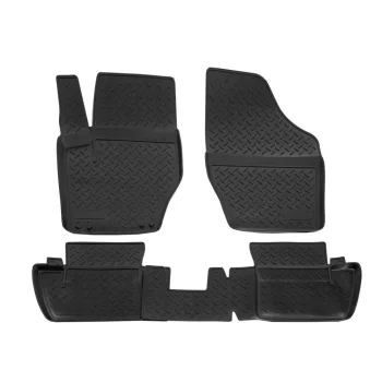   EgriAuto 3D prémiové gumové koberce s patentkami NORM Citroen C4 2010-2018 4 ks