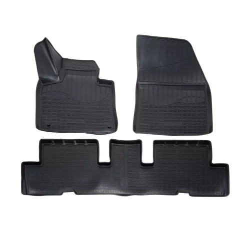 EgriAuto 3D prémiové gumové koberce s patentkami NORM Citroen C4 Grand Picasso 2014- 3 ks