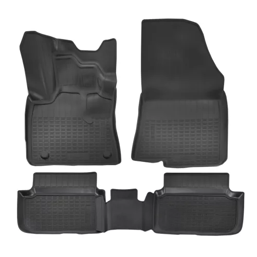 EgriAuto 3D prémiové gumové koberce s patentkami NORM Dacia Logan 3 2020- 4 ks