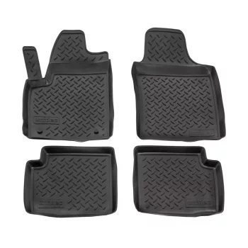   EgriAuto 3D prémiové gumové koberce s patentkami NORM Fiat 500 2008-2015 4 ks
