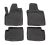 EgriAuto Prémiové 3D gumové autokoberce s uchytením NORM FIAT 500 2008-2015 4 ks