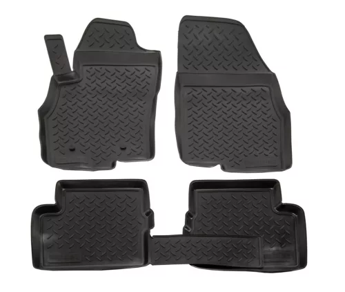 EgriAuto 3D prémiové gumové koberce s patentkami NORM Fiat Grande Punto 2005-2009 4 ks