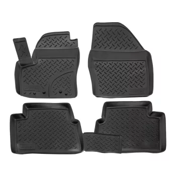   EgriAuto Prémiové 3D gumové autokoberce s uchytením NORM FORD C-Max 2003-2010 4 ks