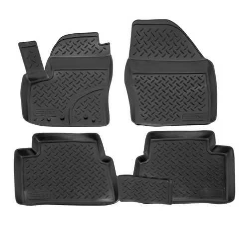EgriAuto 3D prémiové gumové koberce s patentkami NORM Ford C-Max 2003-2010 4 ks