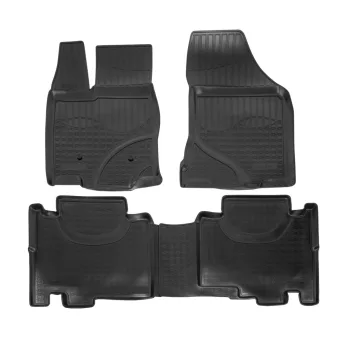   EgriAuto Prémiové 3D gumové autokoberce s uchytením NORM FORD Edge 2007-2014 4 ks