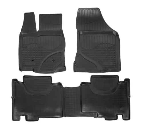 EgriAuto 3D prémiové gumové koberce s patentkami NORM Ford Edge 2007-2014 4 ks